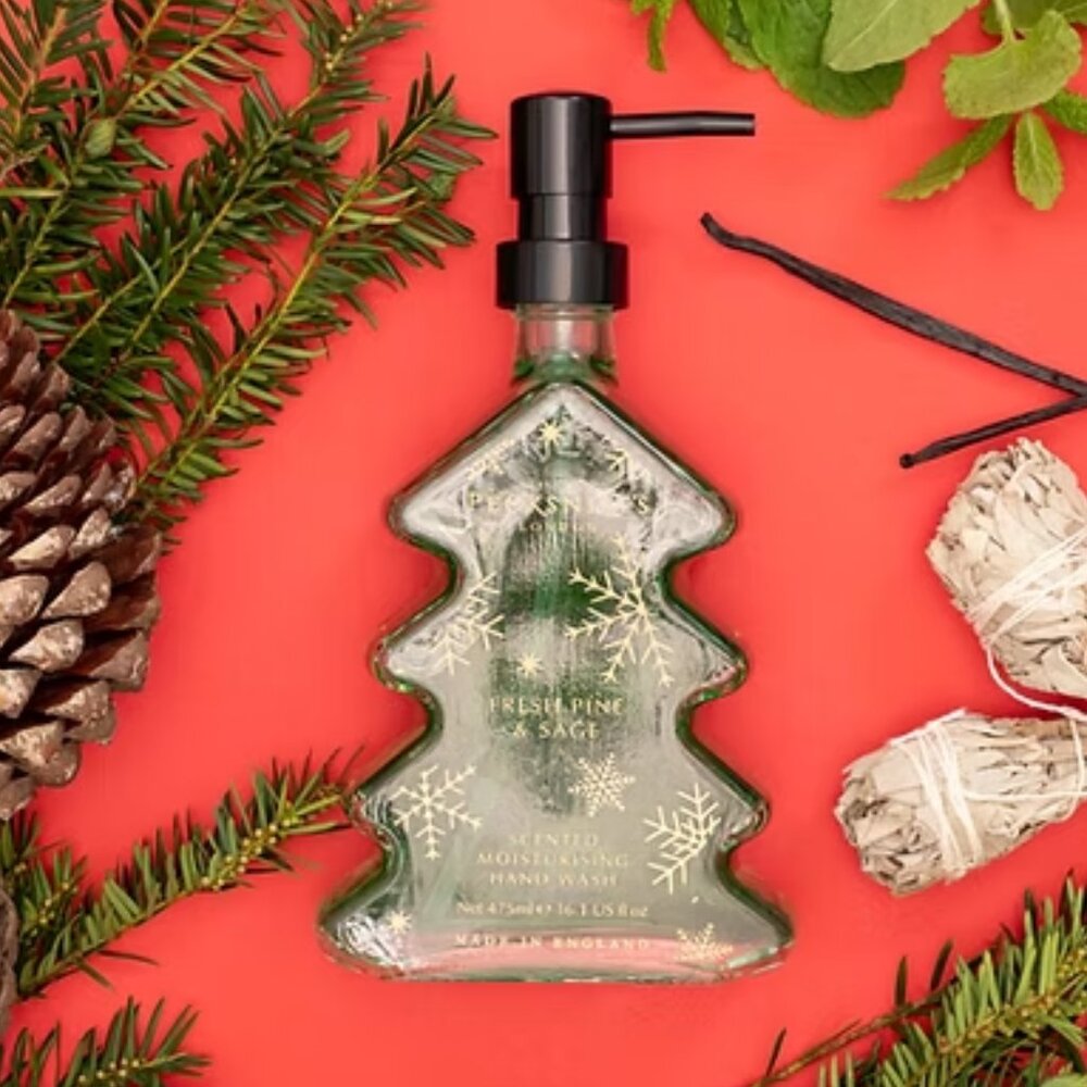 NEW- Set of 2- Pecksniff Fresh Pine & Sage Handwash